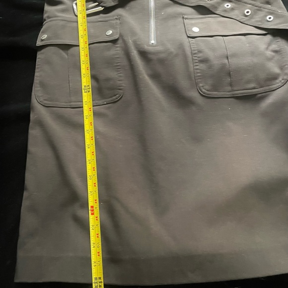 Michael Kors Women’s Black Dress -Casual Short Sleeves w/ Silver Details -Size M - Picture 12 of 15